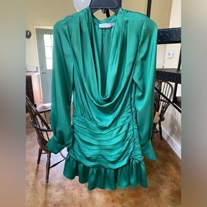 RAMY BROOK green dress never worn size 4